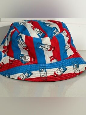 Reversible Prime Drink Tilley Bucket Hat- New